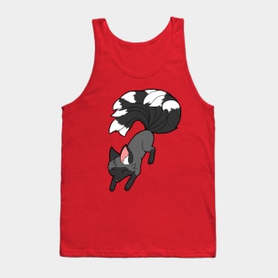 Silver Kitsune Tank Top